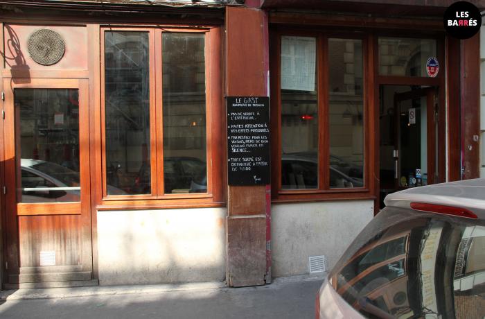 Le Bar-Pub le Gast à Paris 11 - La devanture