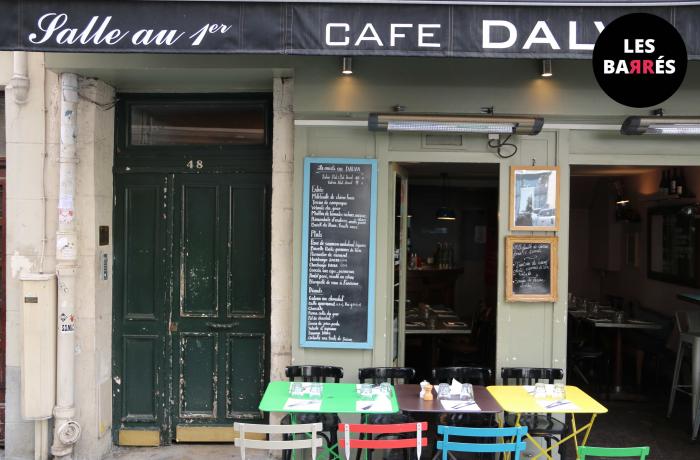 Le Bar-Pub le Dalva à Paris 2 - La devanture