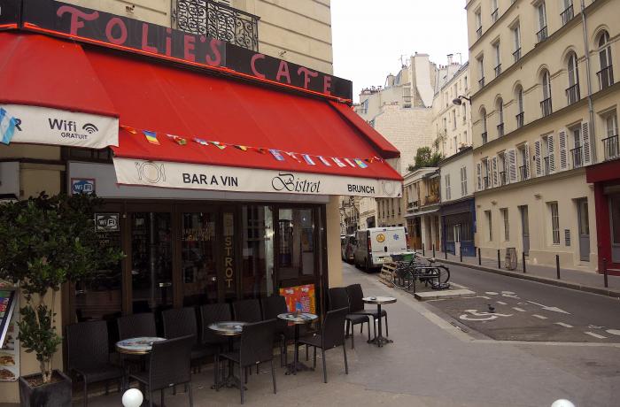 Le Bar-Pub le Folies Café Oberkampf à Paris 11 - La devanture